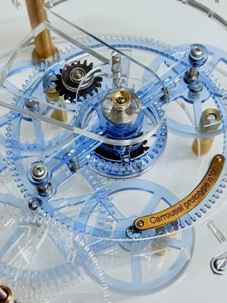 Maquette du Carrousel pivotant - Naissance d'une Montre 4